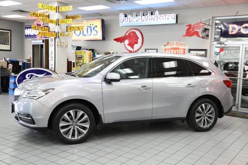 Silver 2016 Acura MDX 3.5L w/Technology & Entertainment Pkgs