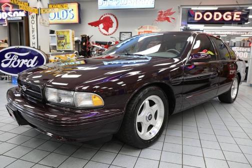 Maroon 1996 Chevrolet Impala SS