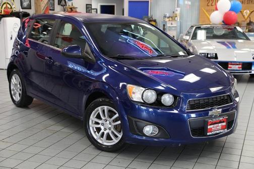 Blue 2014 Chevrolet Sonic LT