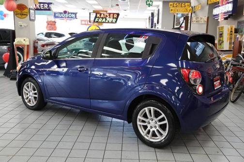Blue 2014 Chevrolet Sonic LT