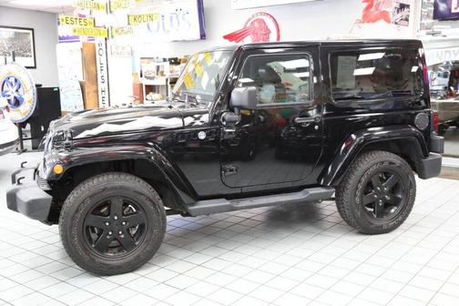Black 2015 Jeep Wrangler Sahara