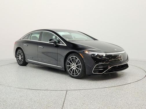 Black 2026 Mercedes-Benz EQS 450 4MATIC