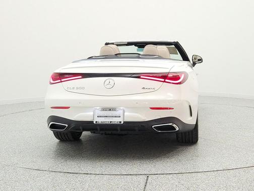 Polar White 2026 Mercedes-Benz CLE 300 4MATIC Cabriolet