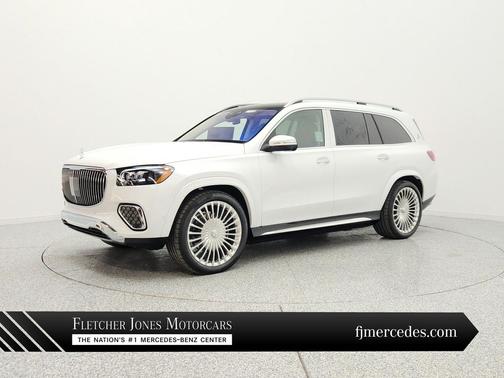MANUFAKTUR Moonlight White Metallic 2026 Mercedes-Benz Maybach GLS 600 4MATIC