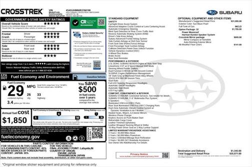 2024 Subaru Crosstrek Limited