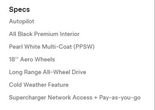 2022 Tesla Model 3 Long Range