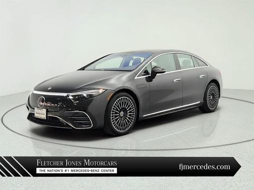 Graphite Grey Metallic 2022 Mercedes-Benz EQS 450+ 4MATIC