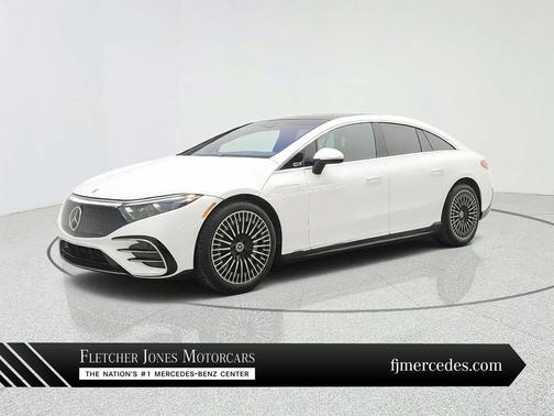 Polar White 2023 Mercedes-Benz EQS 450 4MATIC