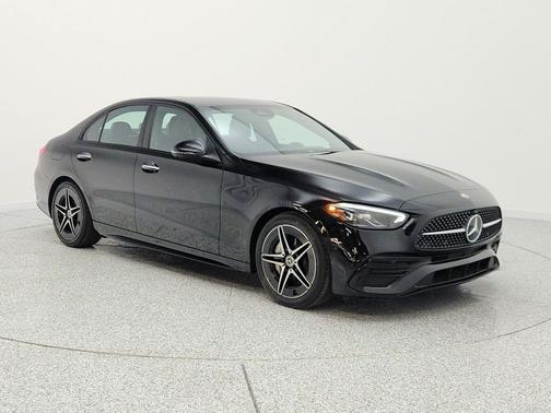 Black 2023 Mercedes-Benz C-Class Sedan
