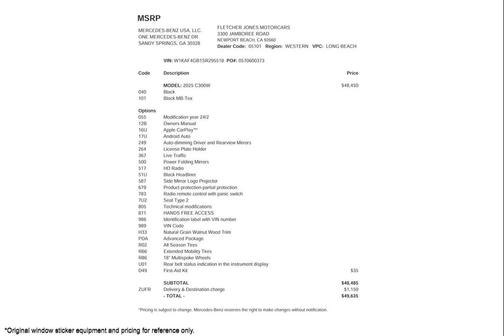 2025 Mercedes-Benz CLE 300 4MATIC Cabriolet