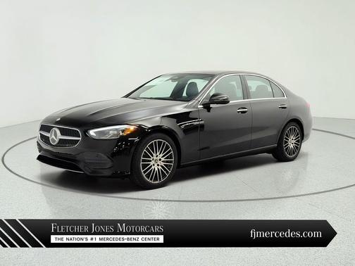 Black 2026 Mercedes-Benz C-Class C 300 Sedan