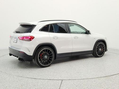 Digital White Metallic 2023 Mercedes-Benz AMG GLA 45 Base 4MATIC