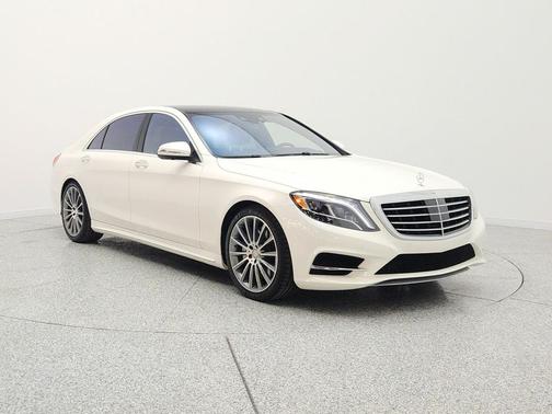 designo Diamond White 2015 Mercedes-Benz S-Class S 550