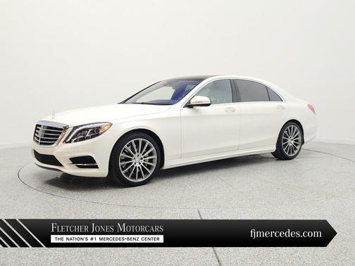 designo Diamond White 2015 Mercedes-Benz S-Class S 550