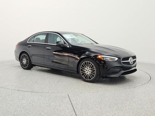 Black 2026 Mercedes-Benz C-Class C 300 Sedan