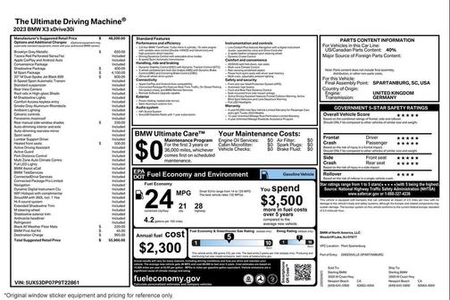 2023 BMW X3 xDrive30i
