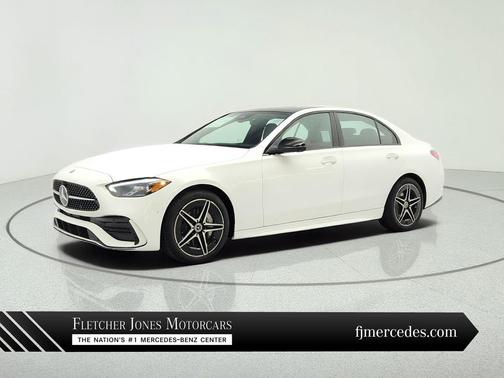 Polar White 2026 Mercedes-Benz C-Class C 300 Sedan