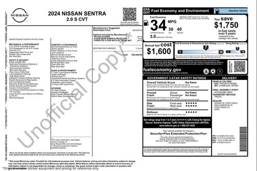 2024 Nissan Sentra S