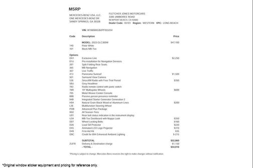 2023 Mercedes-Benz GLC 300 Base