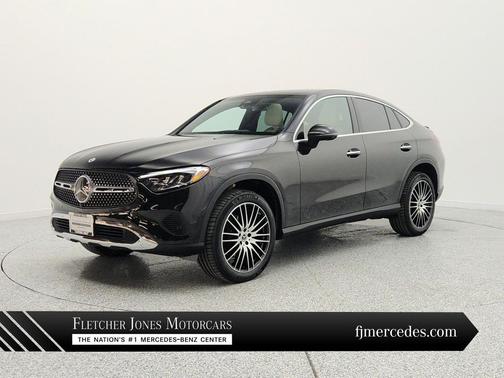 Obsidian Black Metallic 2026 Mercedes-Benz GLC 300 4MATIC Coupe