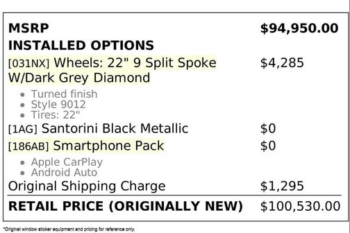 2019 Land Rover Range Rover 3.0L V6 Supercharged HSE