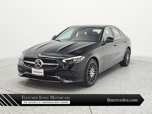 Black 2025 Mercedes-Benz C-Class C 300