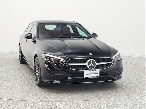 Black 2025 Mercedes-Benz C-Class C 300