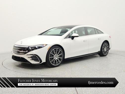 MANUFAKTUR Moonlight White Metallic 2026 Mercedes-Benz EQS 450 4MATIC