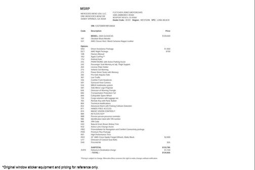 2024 Mercedes-Benz AMG GLE 63 S 4MATIC+