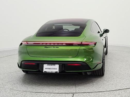 Mamba Green Metallic 2020 Porsche Taycan Turbo