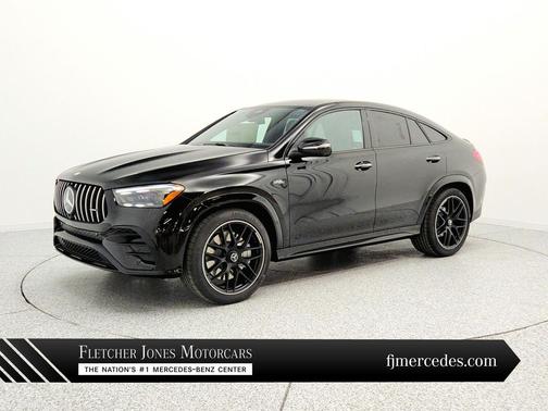 Obsidian Black Metallic 2026 Mercedes-Benz AMG GLE 53 4MATIC+ Coupe