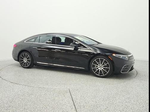 Black 2026 Mercedes-Benz EQS 450 4MATIC