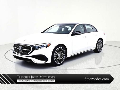Polar White 2026 Mercedes-Benz E-Class 4MATIC
