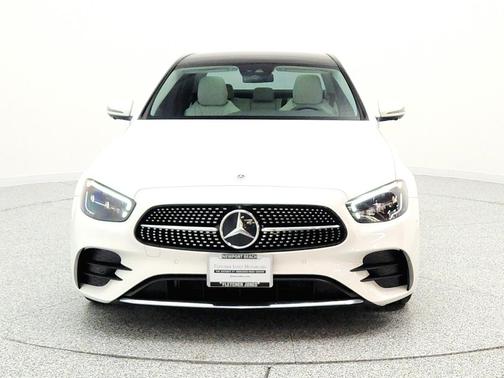 Polar White 2022 Mercedes-Benz E-Class E 350 RWD Sedan