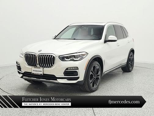 Mineral White Metallic 2019 BMW X5 xDrive40i