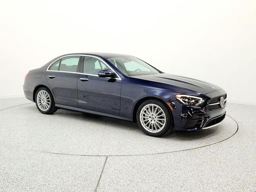 Nautical Blue Metallic 2022 Mercedes-Benz E-Class E 350