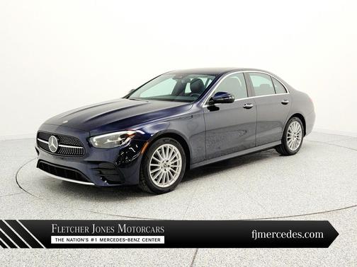 Nautical Blue Metallic 2022 Mercedes-Benz E-Class E 350