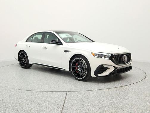 Polar White 2026 Mercedes-Benz AMG E 53 E 4MATIC+