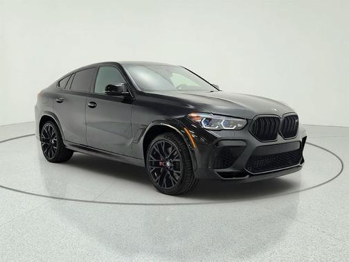 Black Sapphire Metallic 2022 BMW X6 M Sports Activity Coupe
