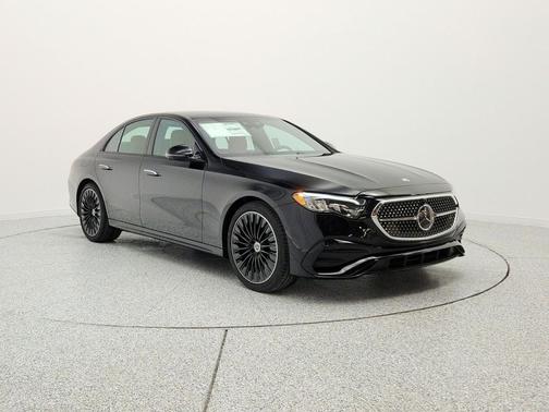 Black 2026 Mercedes-Benz E-Class E 350 RWD Sedan
