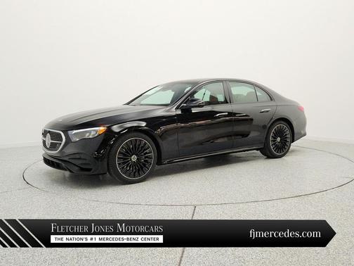 Black 2026 Mercedes-Benz E-Class E 350 RWD Sedan