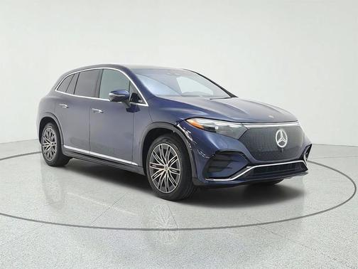 Twilight Blue Metallic 2023 Mercedes-Benz EQS 580 4MATIC
