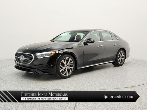Black 2026 Mercedes-Benz E-Class E 350 RWD Sedan