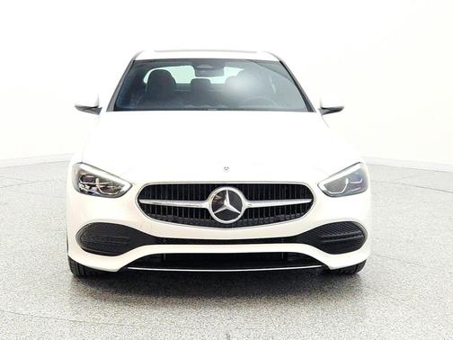 Polar White 2022 Mercedes-Benz C-Class Sedan