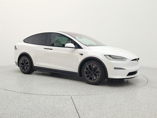 Pearl White Multi-Coat 2023 Tesla Model X AWD