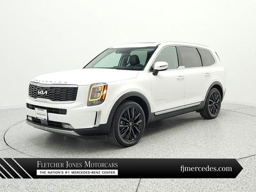 Glacial White Pearl 2022 Kia Telluride SX