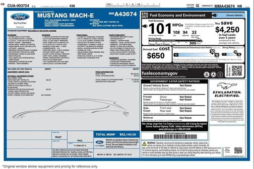 2021 Ford Mustang Mach-E California Route 1
