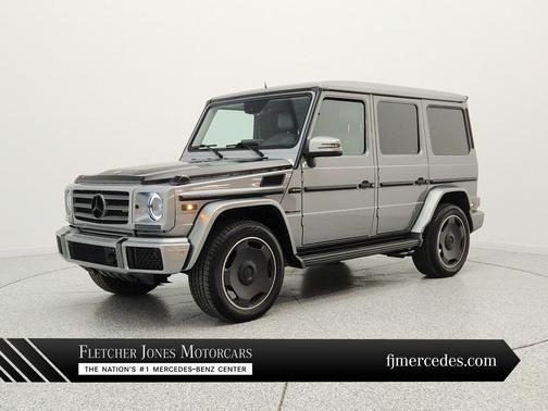 Palladium Silver Metallic 2016 Mercedes-Benz G-Class 4MATIC