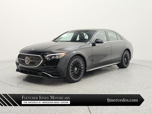 Black 2026 Mercedes-Benz E-Class E 350