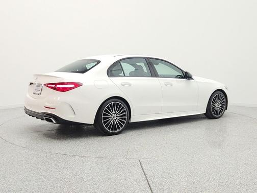 Polar White 2023 Mercedes-Benz C-Class Sedan